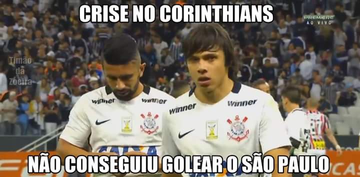 Crise no Corinthians..