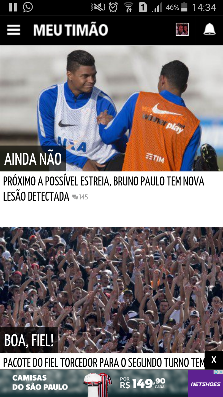 Comercial do S&atilde;o Paulo aqui n�o!