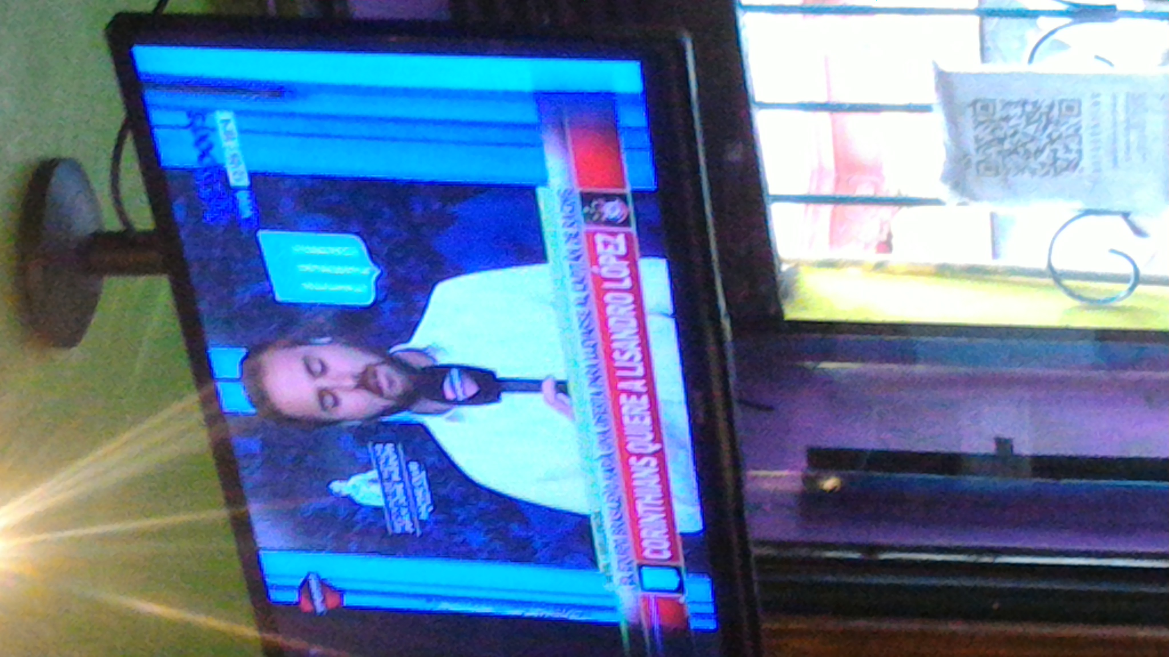 Lisandro Lopez reforo na TV Argentina