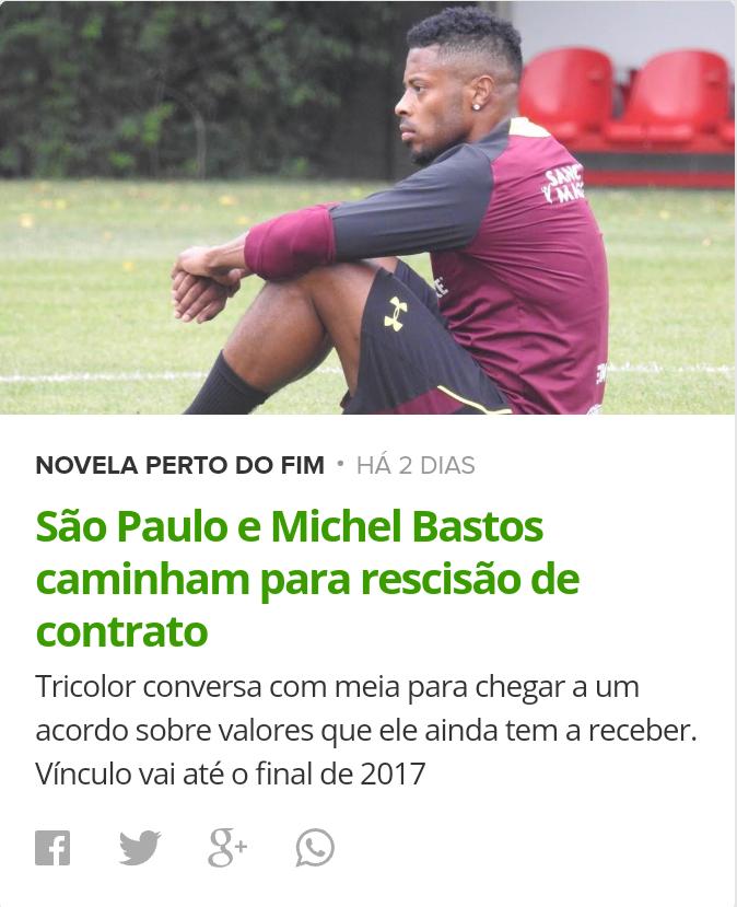 Michel Bastos seria uma boa