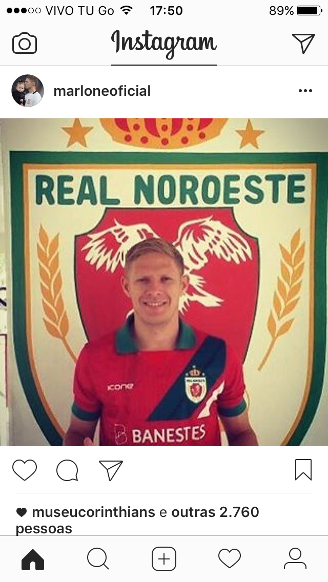 Marlon assina com Real noroeste