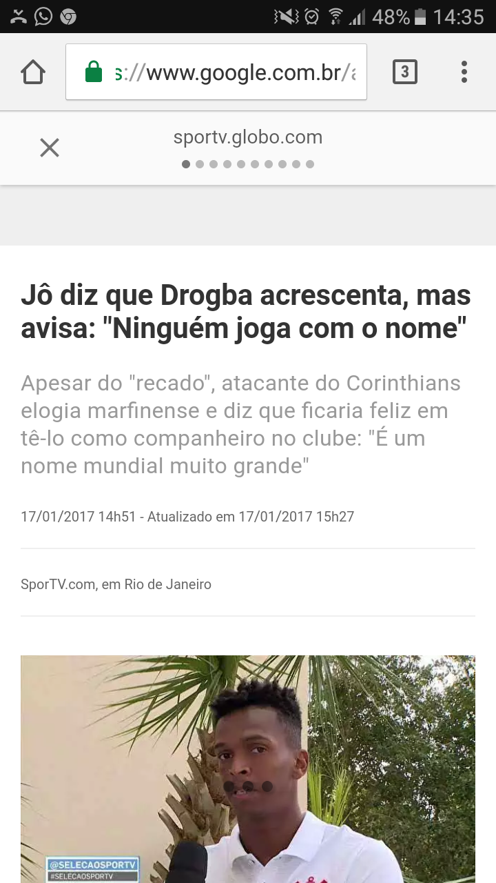 Todo mundo com medo do Drogba;