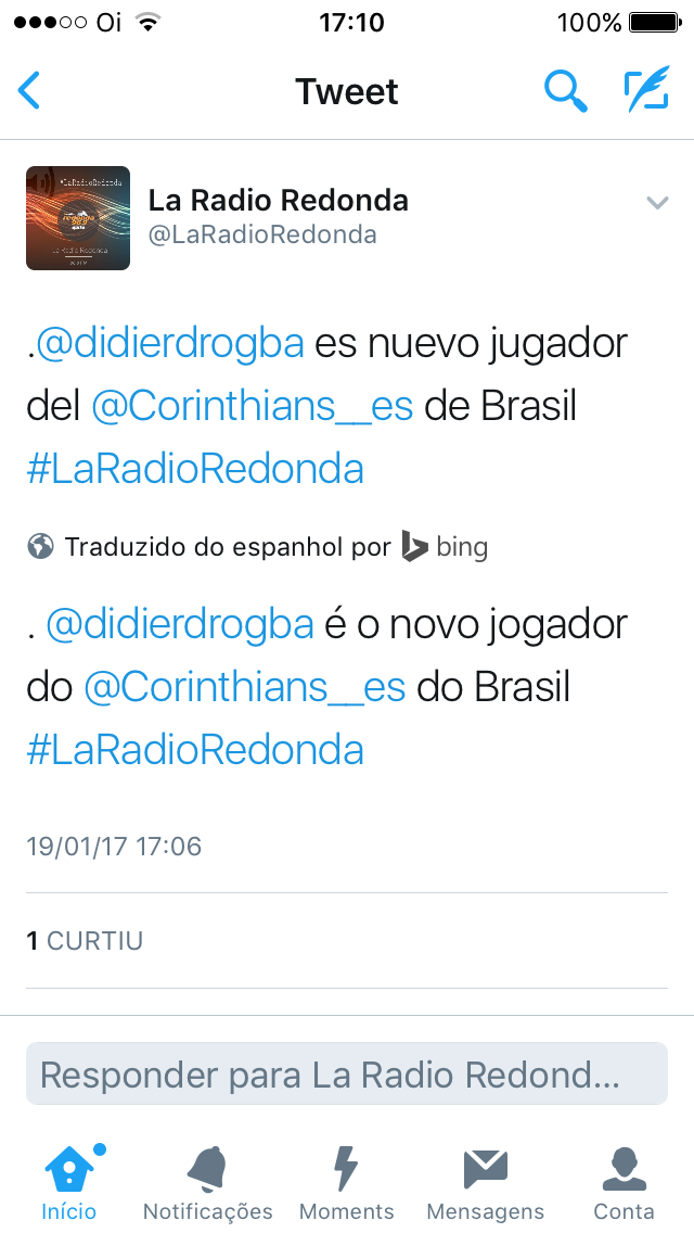 R�dios est�o noticiando agora