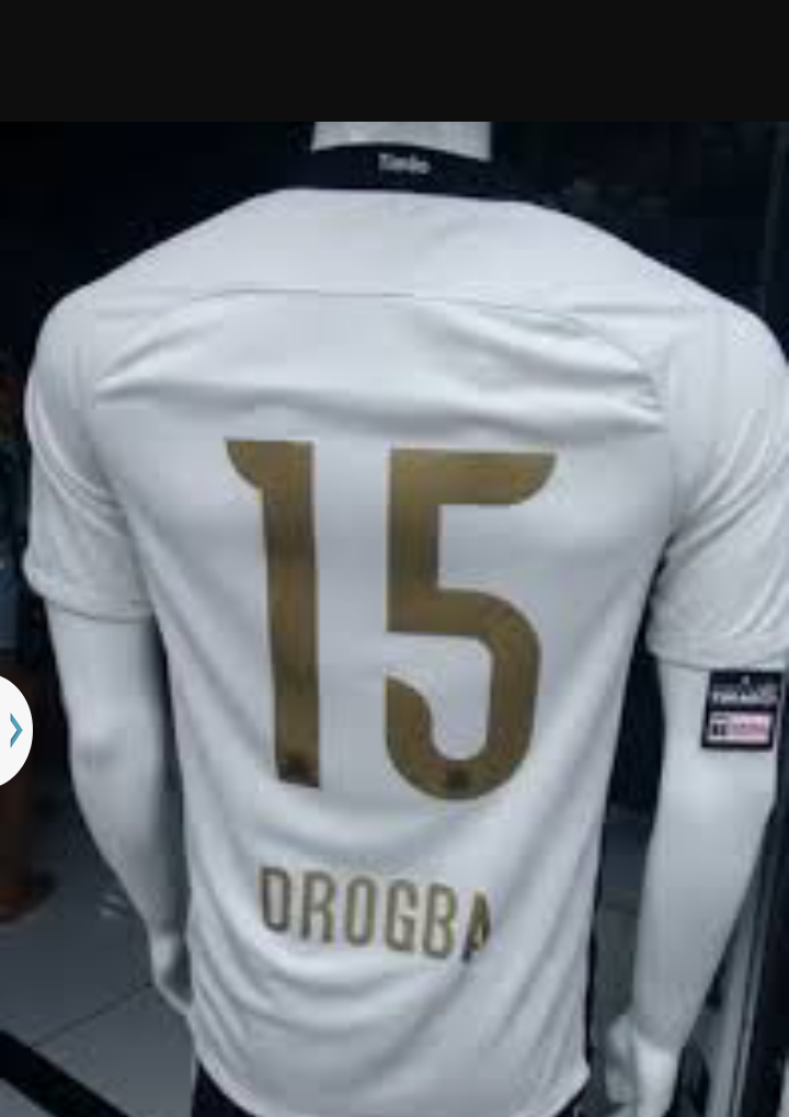 Se o Drogba vier quem ai vai comprar a camisa dele?