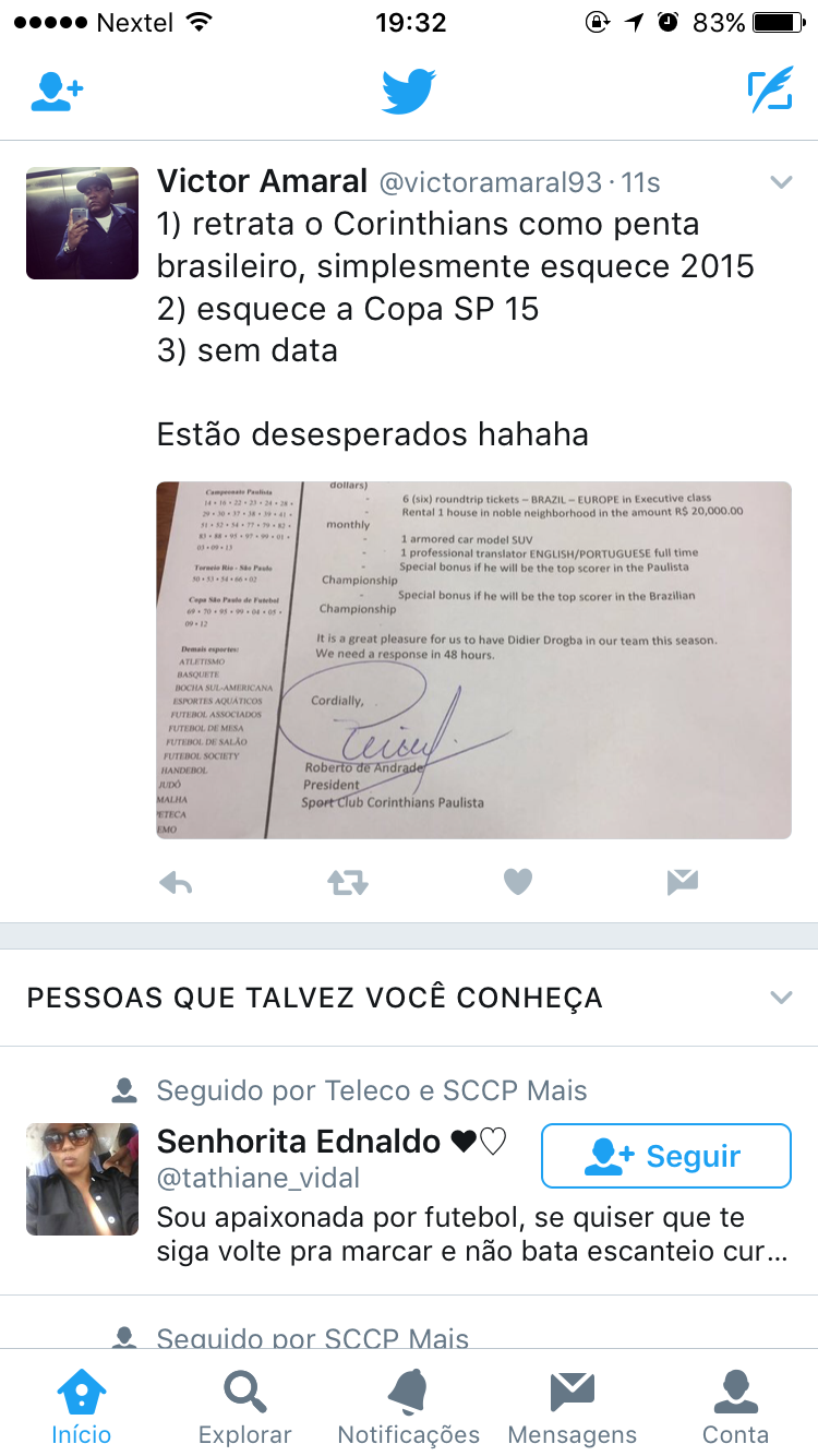 Est�o desesperados