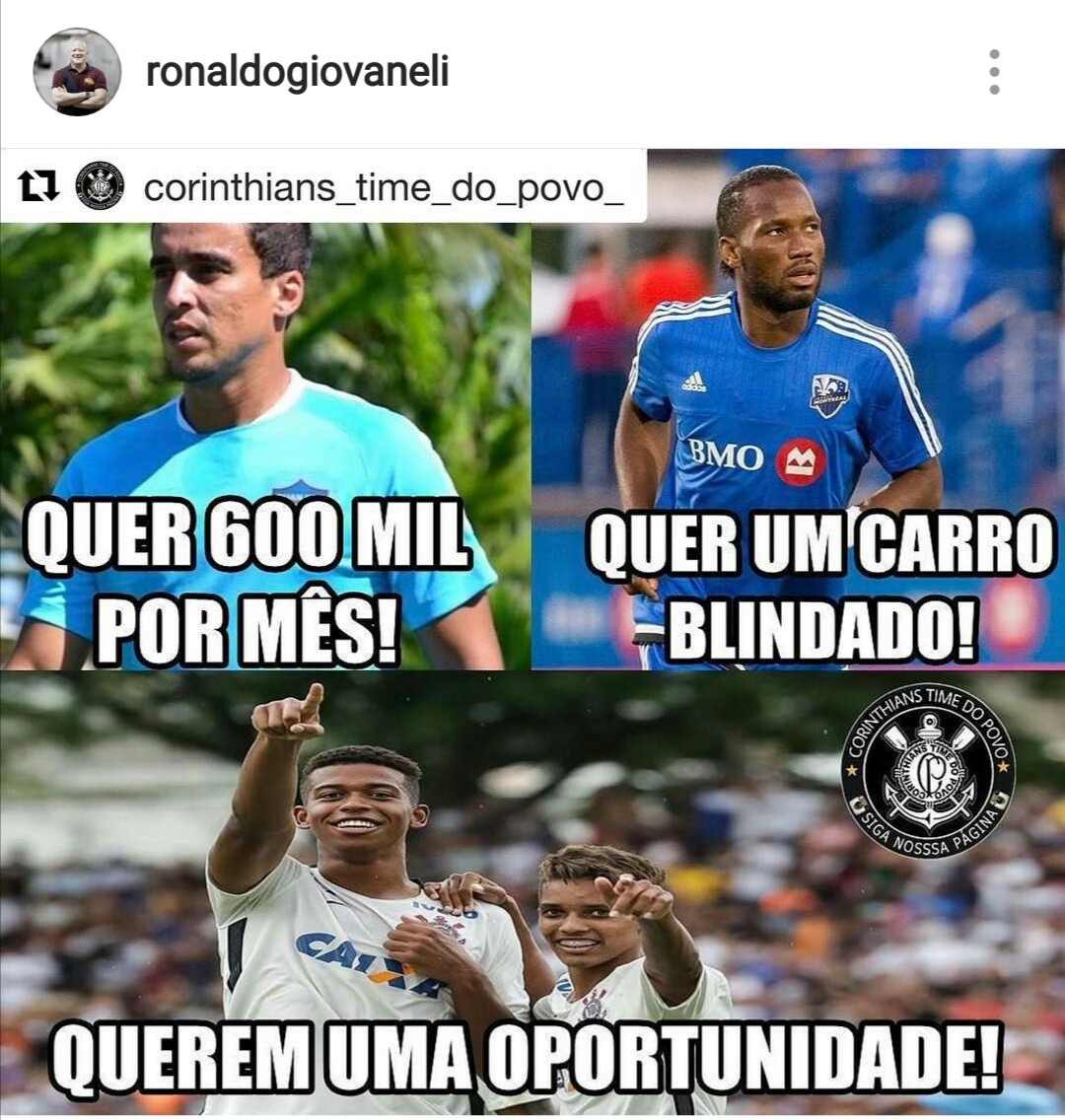 Eles querem apenas uma oportunidade!