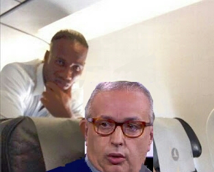 Drogba embarcando para o Brasil!