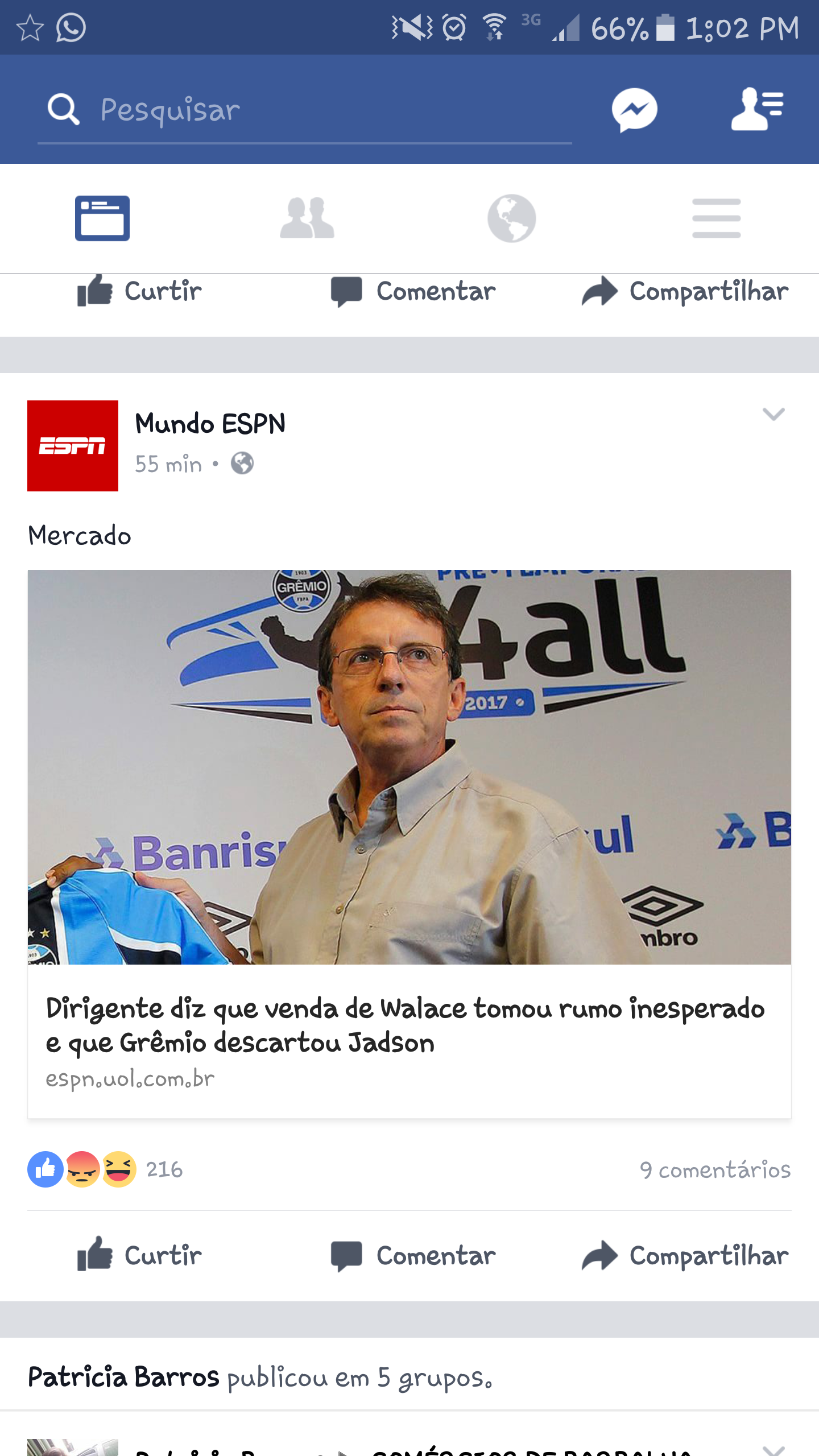 Gr�mio e Jadson
