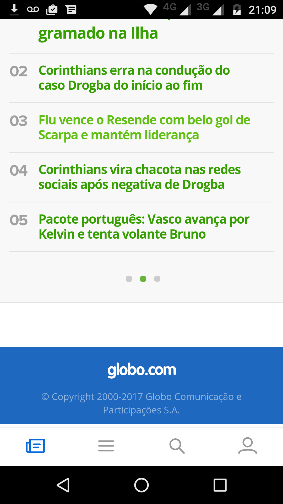 Sites de Not�cias
