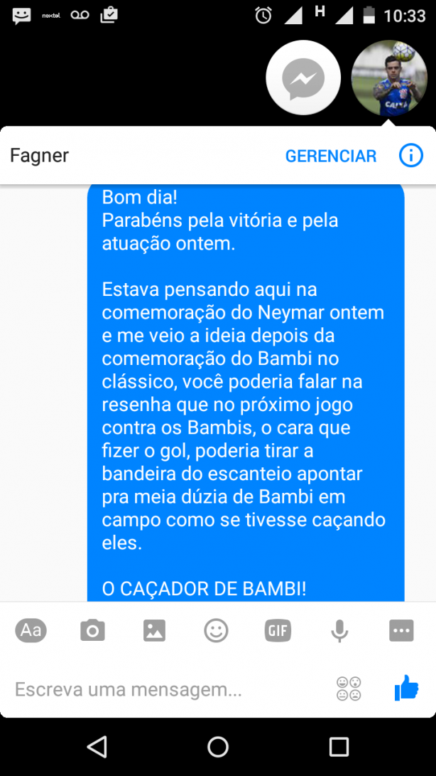 Resenha de comemora��o que mandei pr� Fagner