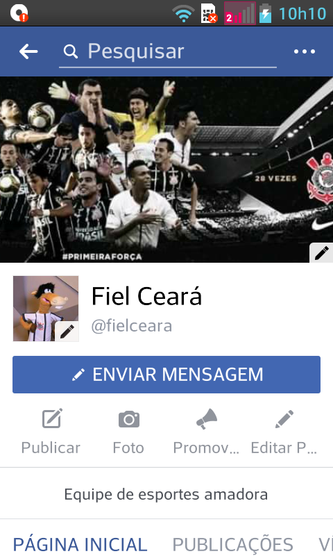 Curti a p�gina fiel Ceara