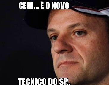 Tive que ri