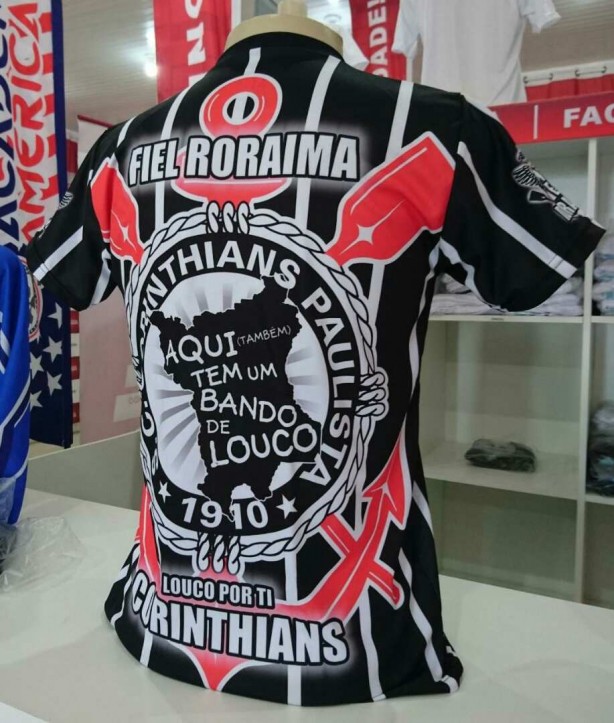 Em Roraima tambm tem um bando de loucos: torcemos por ti Corinthians