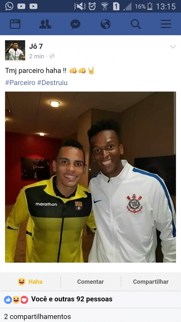 J� mitando kkkkkkk