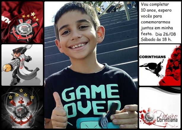 Anivers�rio tema Corinthians