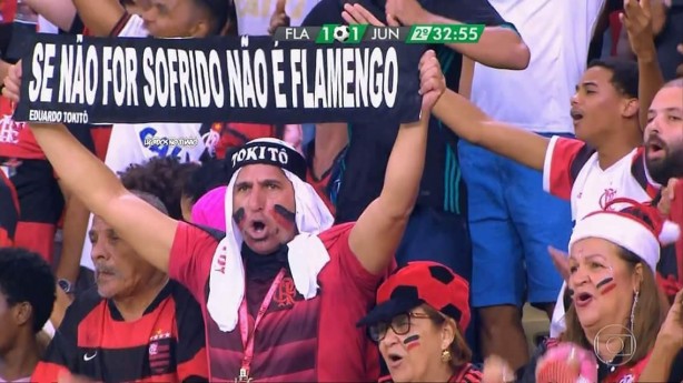 Mais uma vez o Flamengo querendo ser corinthians