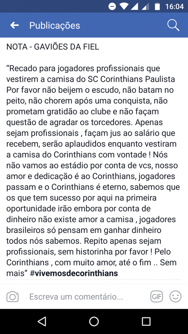 relembrando um passado recente.