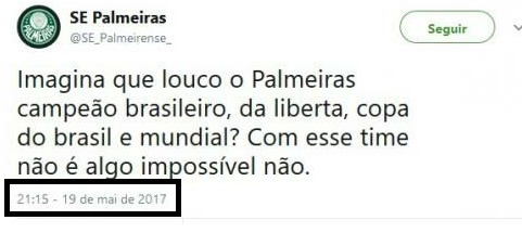 CHORA PORCO - Não sabia que o Palmeiras criou as regras do