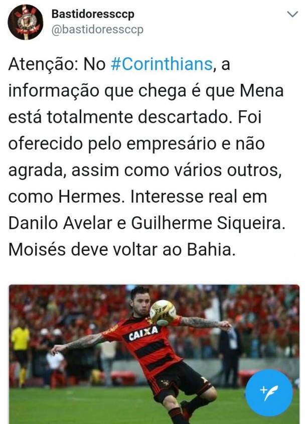 Mena est� totalmente descartado!