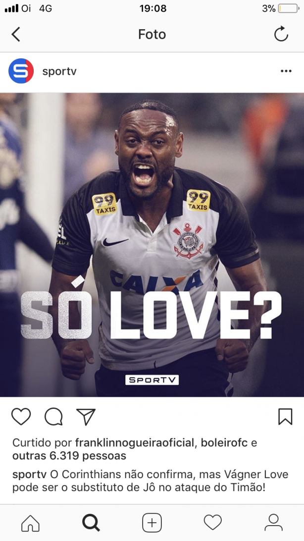 Love voltando?