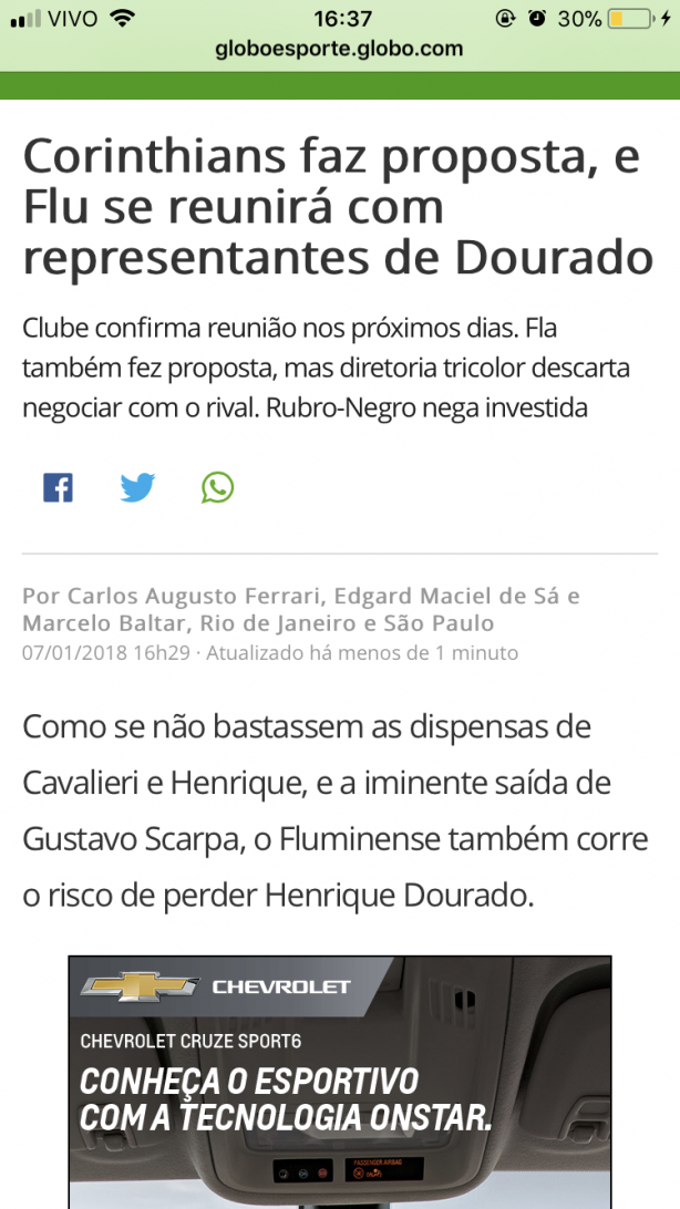 Henrique Dourado: bom neg�cio?