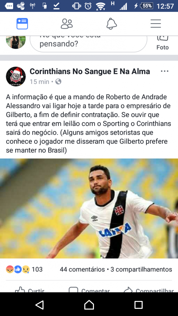 Informa��o sobre o Gilberto
