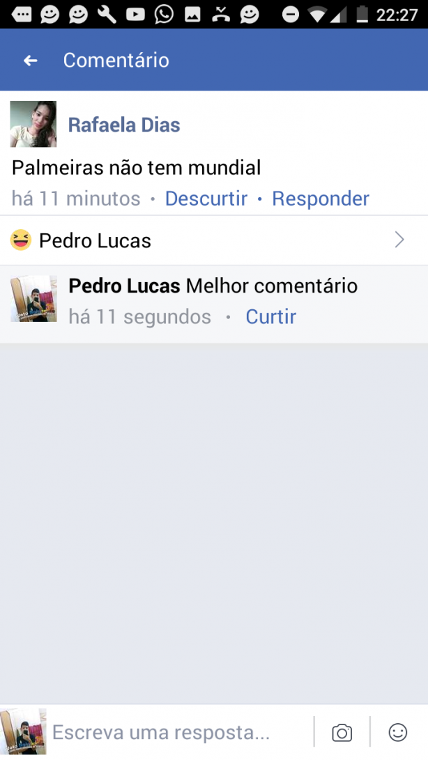 At� a mina sabe