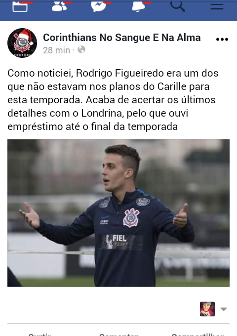 Rodrigo Figueiredo rumo a Londrina!
