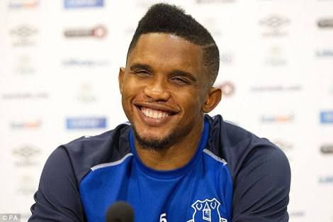 O que acham de Eto'o camisa 9?