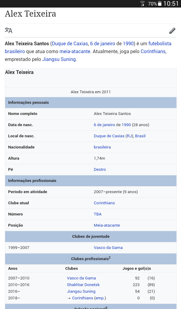 Pra quem ainda d�vida. Alex Teixeira