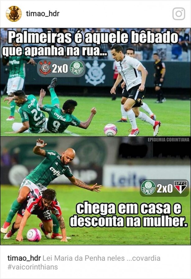Kkkkk palmares x mulherada