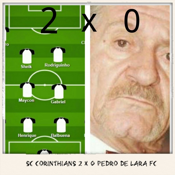Resultado do jogo de ontem!