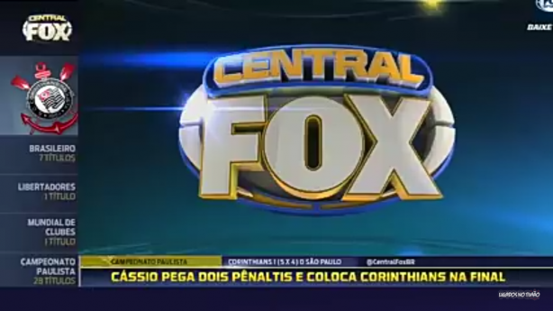 Olha o desrespeito da Fox com o Corinthians!