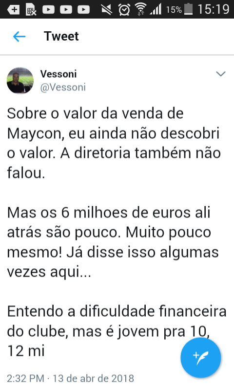Vessoni, Maycon!