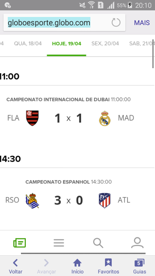 real Madrid no aguenta o Flamengo