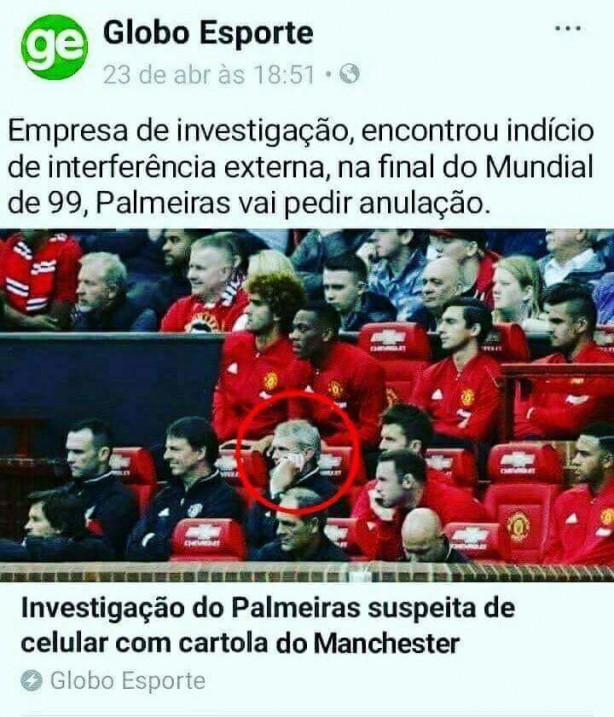 Palmeiras monta relatrio contra a Fifa