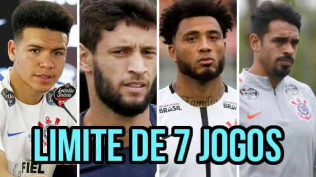 Quais jogadores do Corinthians j fizeram 7 ou mais jogos no Brasileiro 2018?