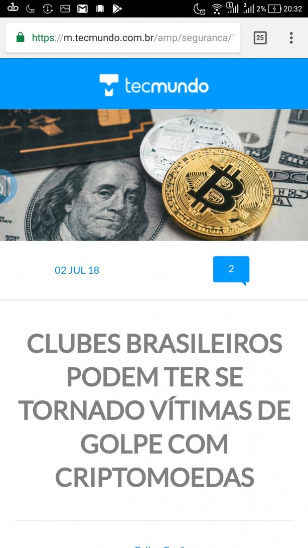 Golpe da criptomoeda