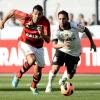 Camisas trocadas: Ibson j jogou pelo Flamengo e Andr Santos no Corinthians