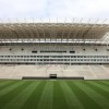 Arena Corinthians com o gramado demarcado