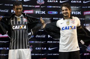 Apresenta��o do novo uniforme do Corinthians
