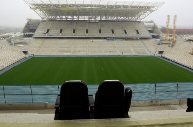 Arena Corinthians tem 84 por cento das obras concludas