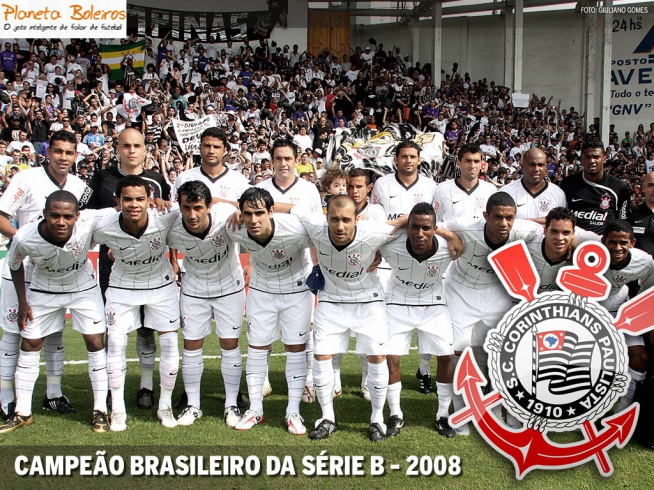 Titulos conquistados pelo Corinthians - Campeonato Brasileiro S�rie B 2008
