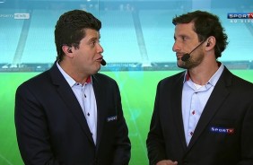 Comentarista defende atuao do Corinthians em transmisso de TV