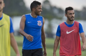 Yago, durante treinamento no Corinthians; zagueiro comentou notcias envolvendo o clube desta segunda-feira