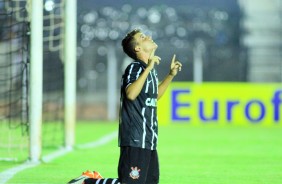 Rodrigo Figueiredo comemora gol na Copa So Paulo; camisa 10 deve ser promovido ao time profissional