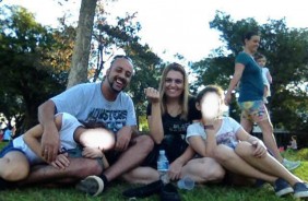 Andr tem 39 anos,  pai de famlia, no brigou no Maracan e mesmo assim foi preso