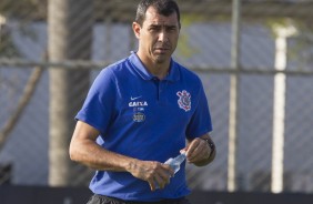 Carille completa um ms como treinador do Corinthians no prximo dia 17