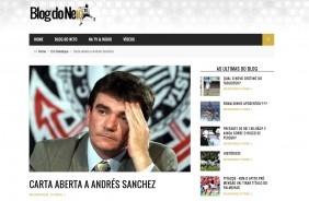 Em seu blog, Neto publicou carta aberta à Sanchez