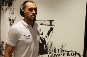 Walter foi eleito como o melhor jogador do Corinthians contra o Atltico-MG